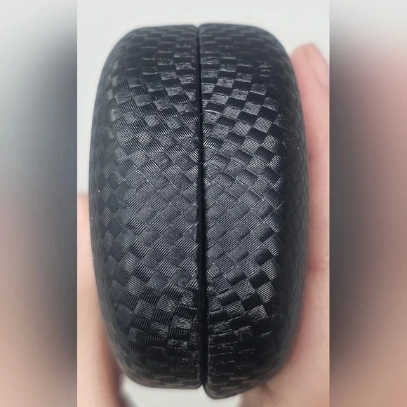 Ray-Ban Black Carbon Fiber Style Eyeglass Hard Clam Shell CASE ONLY - Picture 6 of 13